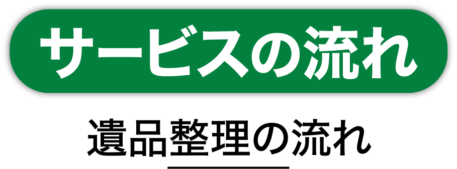 サービスの流れ